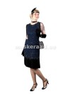 Dark Blue Charleston Dress | Maskeraad